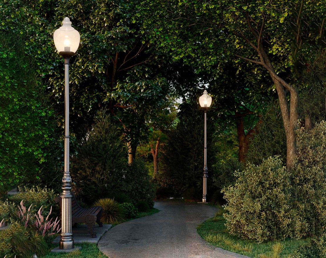 Фонарь уличный Лотос 1 - вид 2